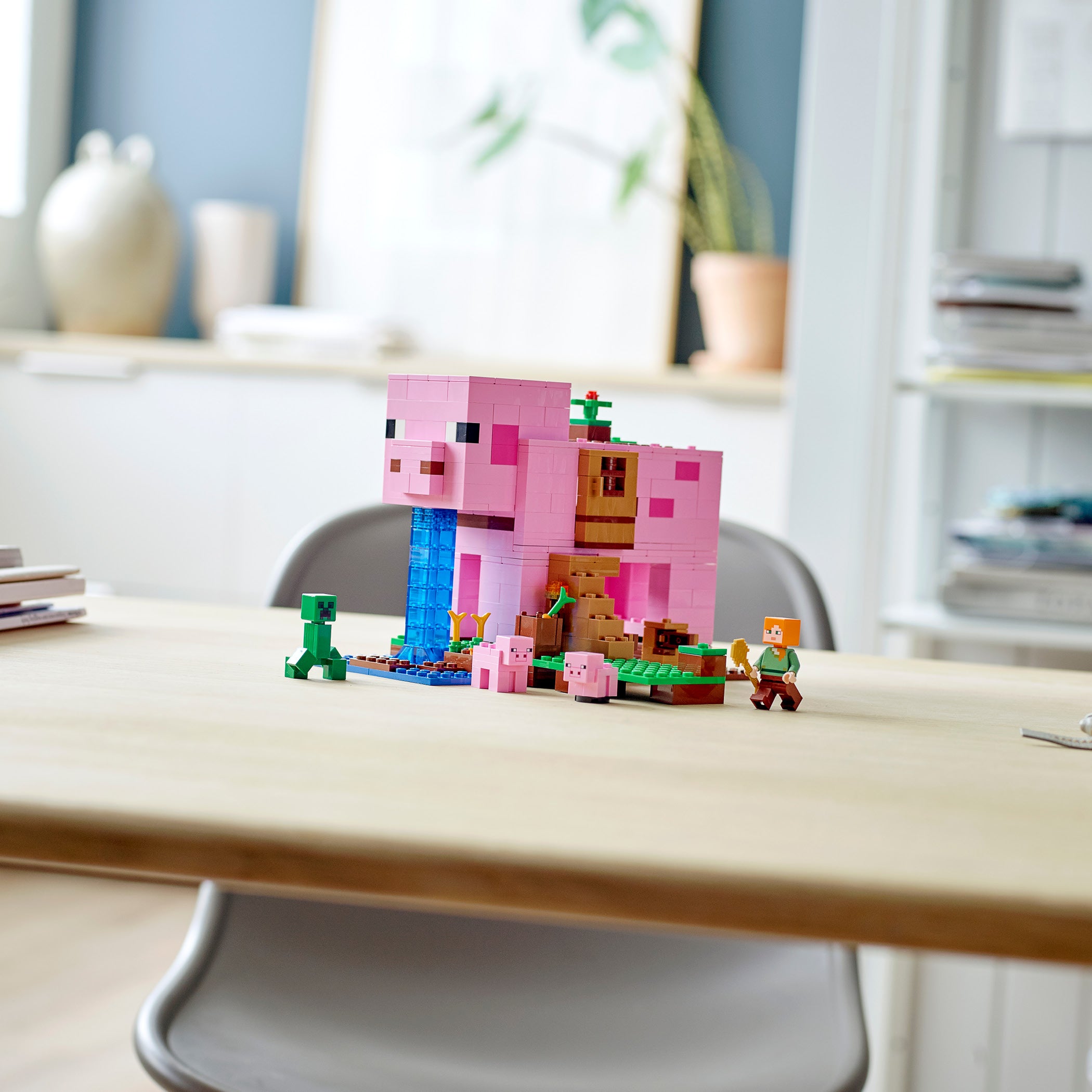 Minecraft lego pig sale