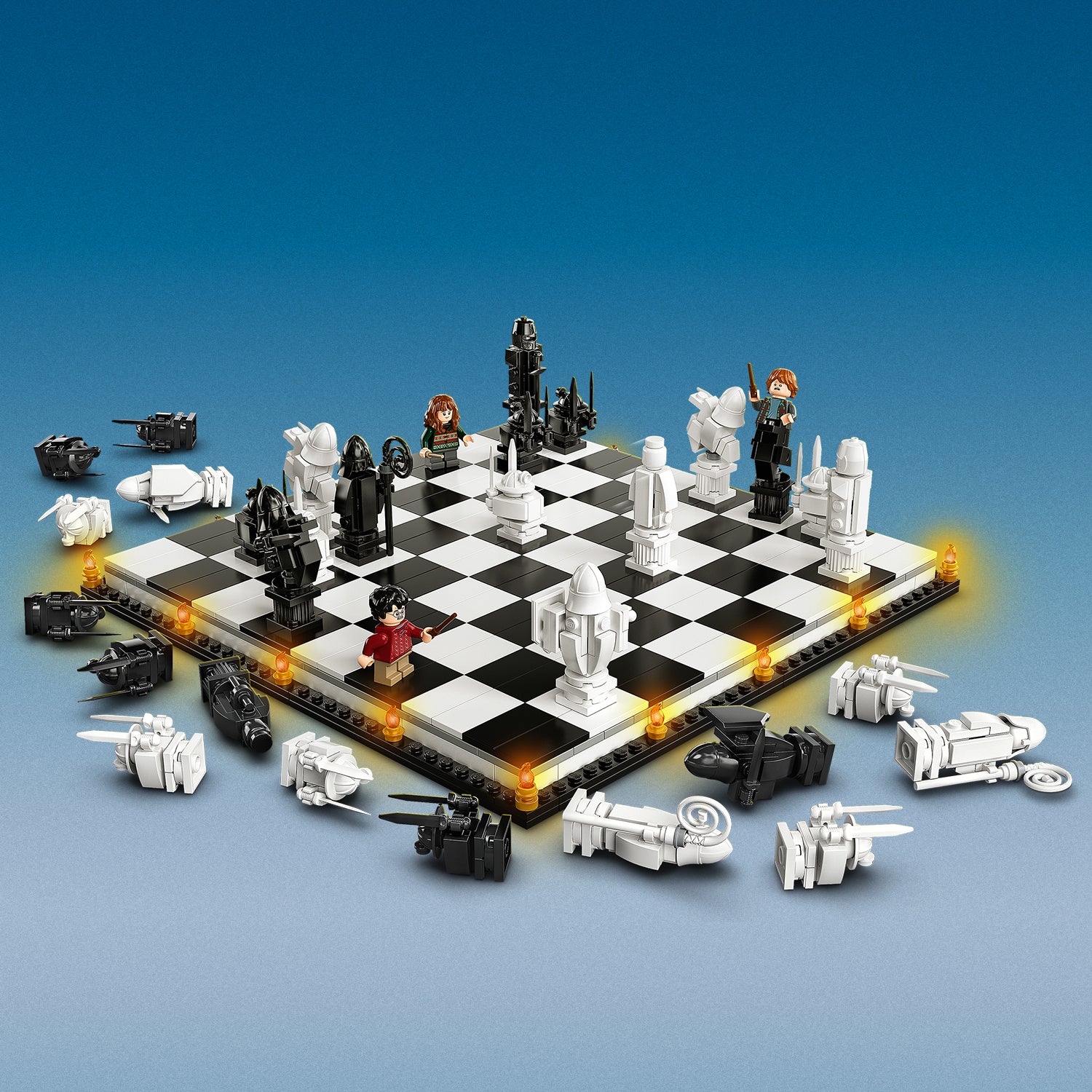 HARD TO FIND!!!!! LEGO 76392 Harry Potter high quality Chess Set